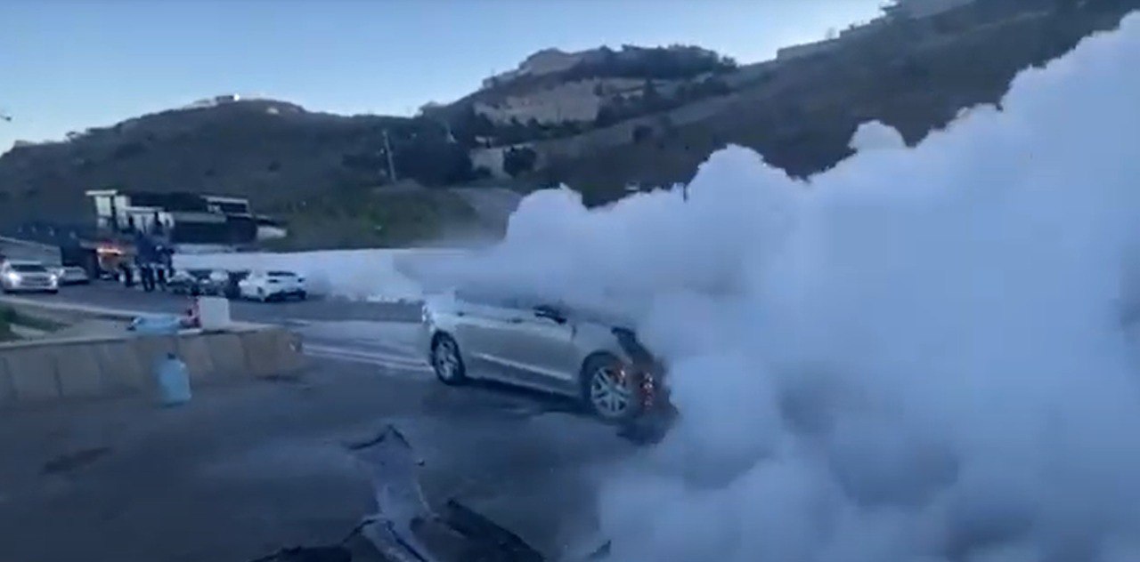 Badamdarda &ldquo;Ford&rdquo; YANDI - VİDEO