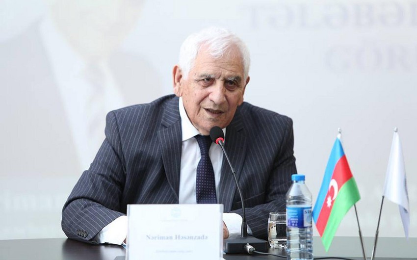 Nəriman Həsənzadə İlham Əliyevə TƏŞƏKKÜR ETDİ