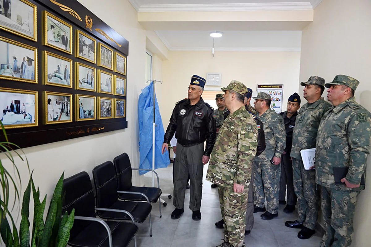 Zakir Həsənov Hava Döyüş Komandanlığına göstəriş verdi - VİDEO