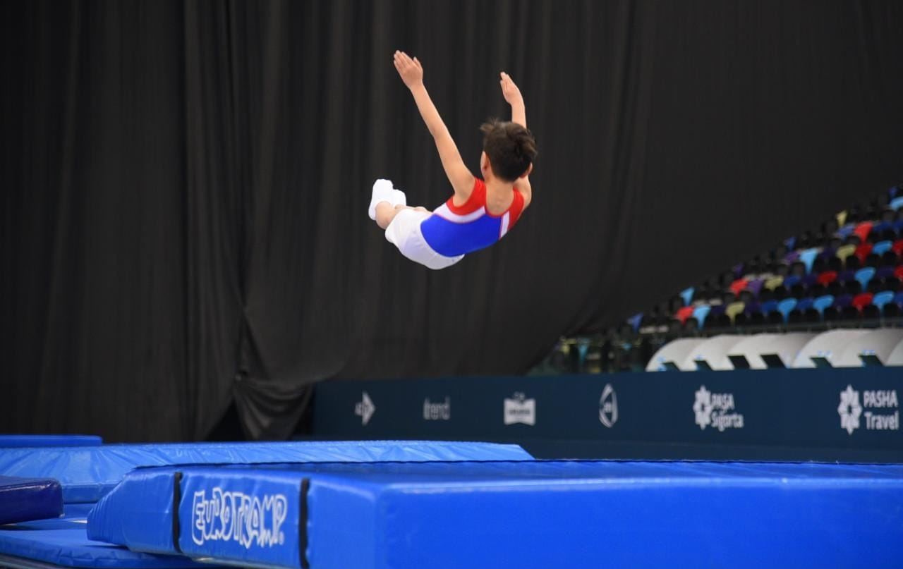 Batut gimnastikası: Maqsud Mahsudov - Hüseyn Abbasov cütlüyü 3-cü yerə çıxdı Batut gimnastikası: Maqsud Mahsudov - Hüseyn Abbasov cütlüyü 3-cü yerə çıxdı