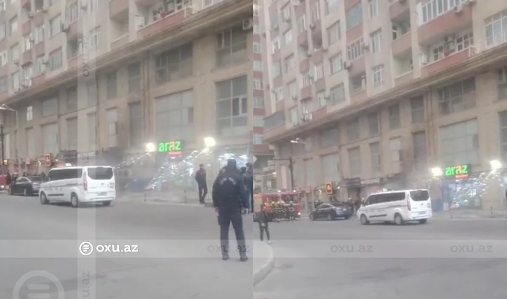 Səhər saatlarında Bakıda obyektdə partlayış oldu - VİDEO Səhər saatlarında Bakıda obyektdə partlayış oldu - VİDEO