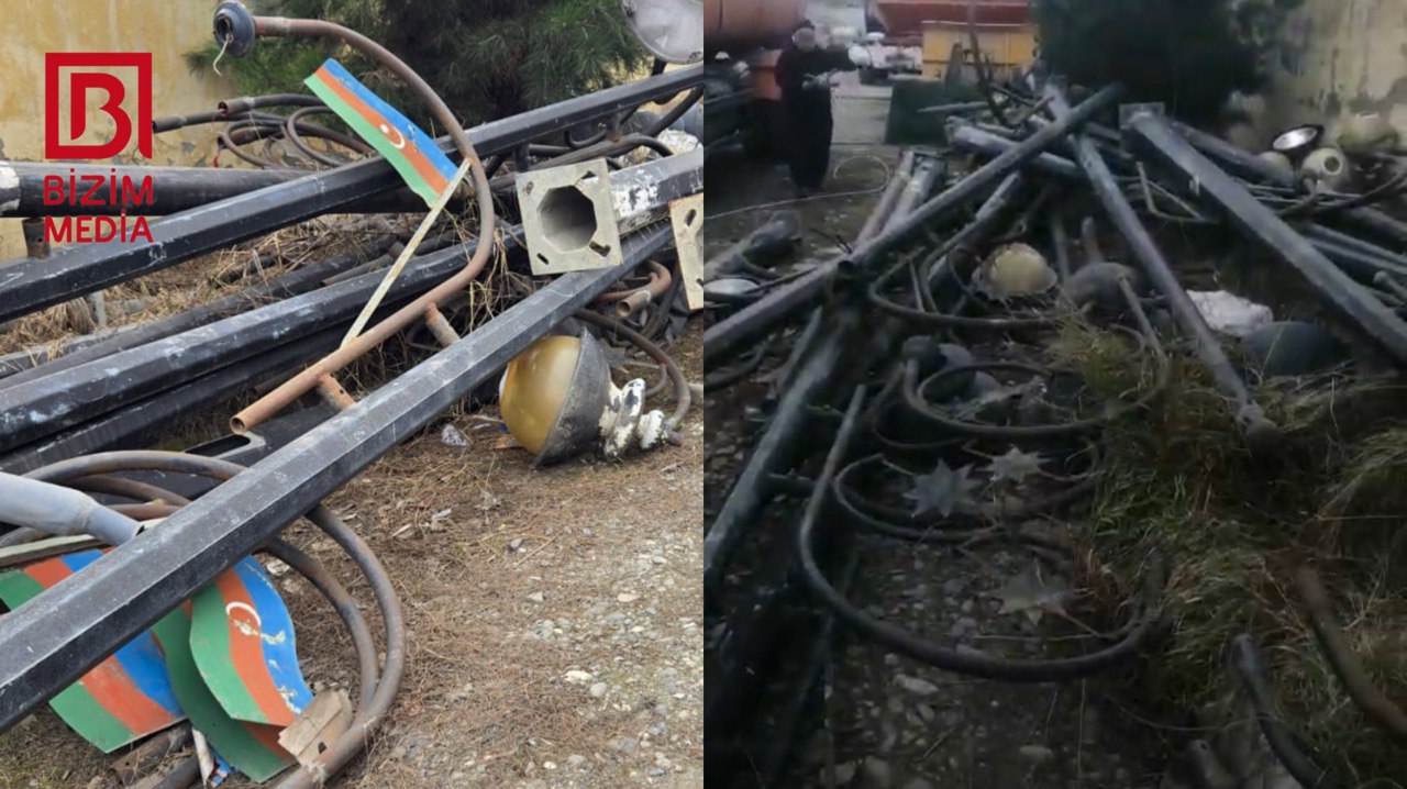 Bizim.Media YAZDI - Azərbaycan bayraqları yerdən YIĞIŞDIRILDI – VİDEO Bizim.Media YAZDI - Azərbaycan bayraqları yerdən YIĞIŞDIRILDI – VİDEO