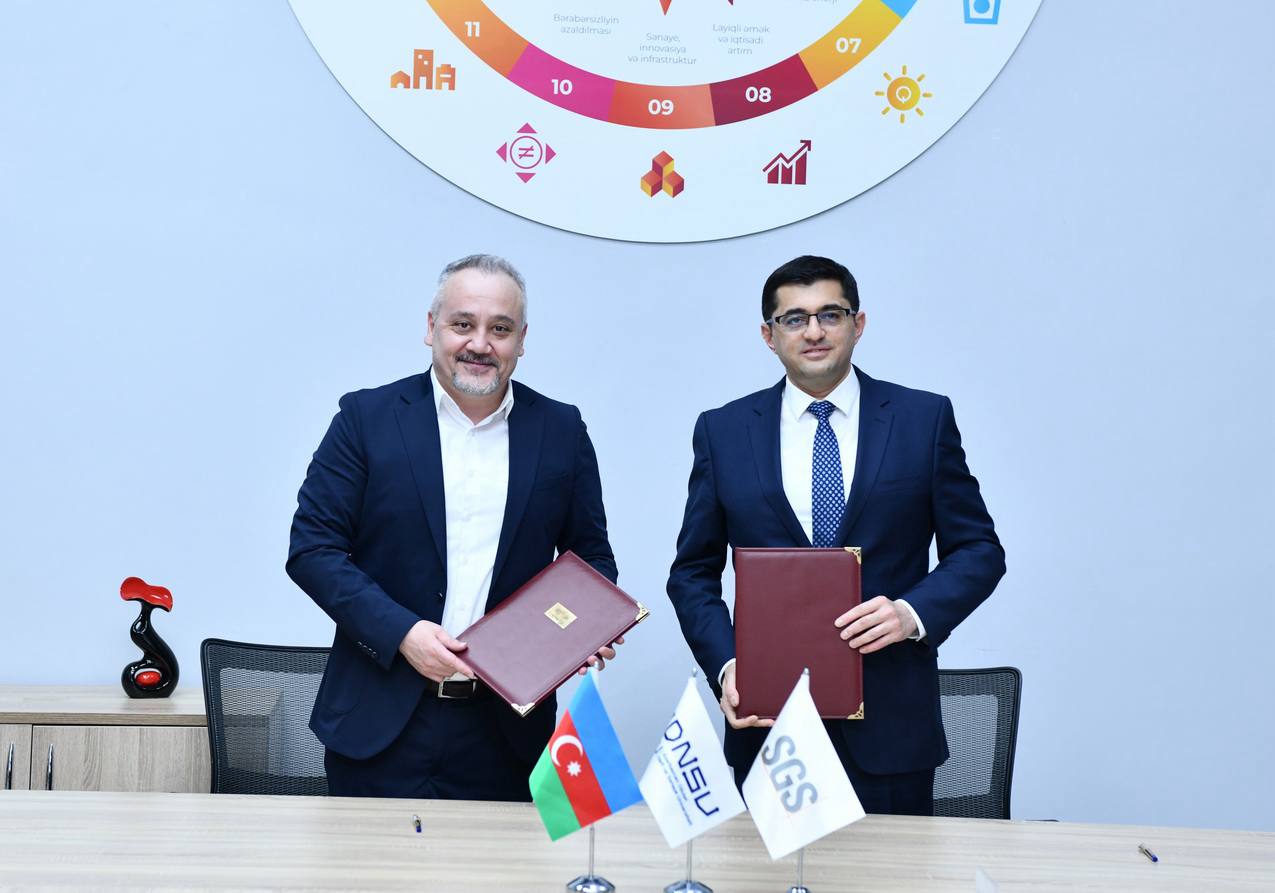 &ldquo;SGS Azerbaijan&rdquo; MMC-nin nümayəndə heyəti ADNSU-da - FOTO