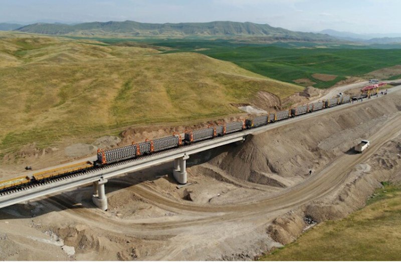 Ağbənd&ndash;Kəlalə avtomobil körpüsünün tikintisi BAŞA ÇATIB - FOTO