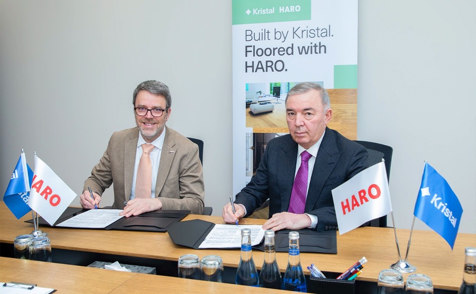 Premium parket və laminat bazarında TOP istehsalçılardan biri olan HARO ilə memorandum imzalandı - &ldquo;Kristal!&rdquo;