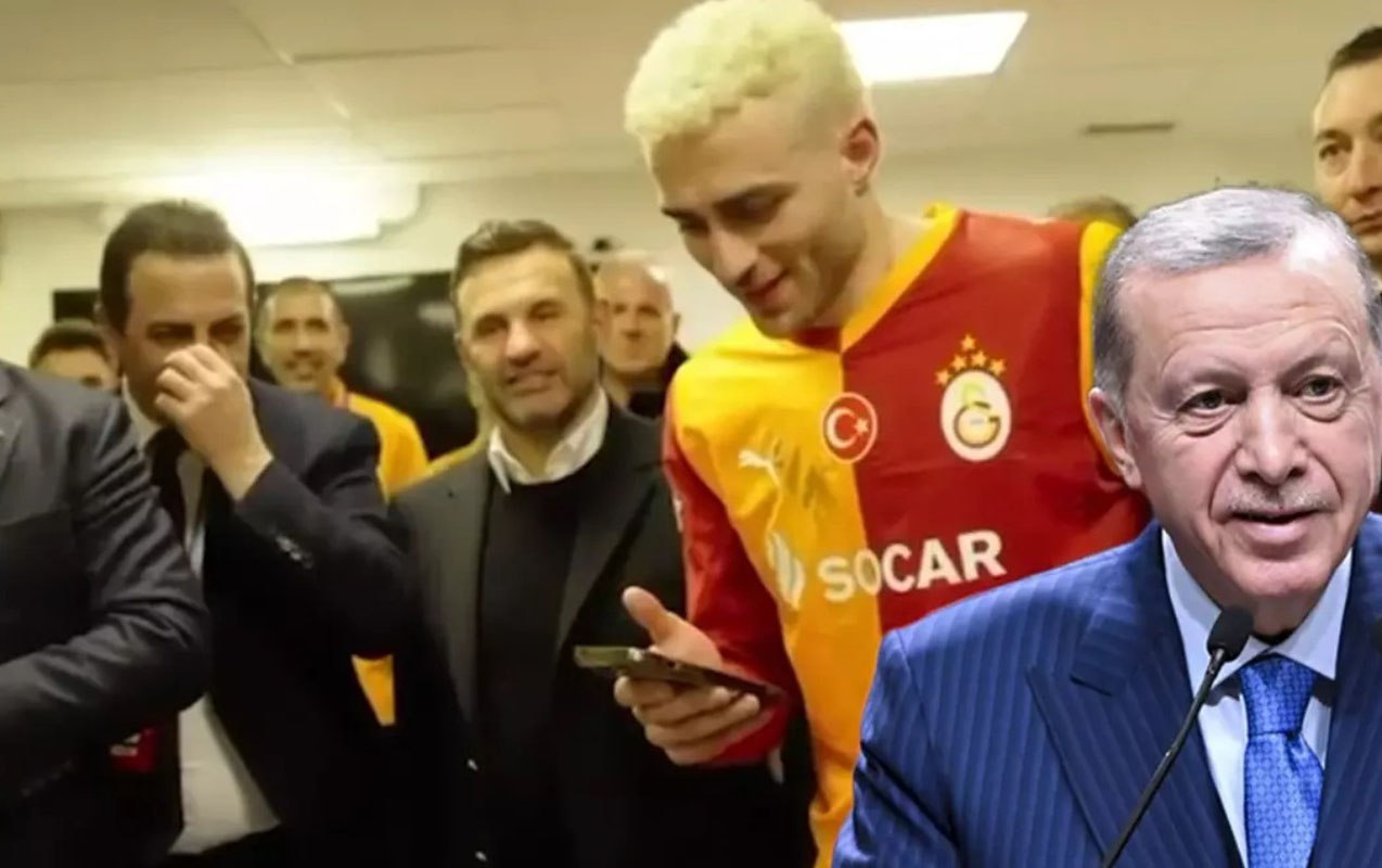 Ərdoğan &ldquo;Qalatasaray&rdquo;ı təbrik etdi &ndash; VİDEO