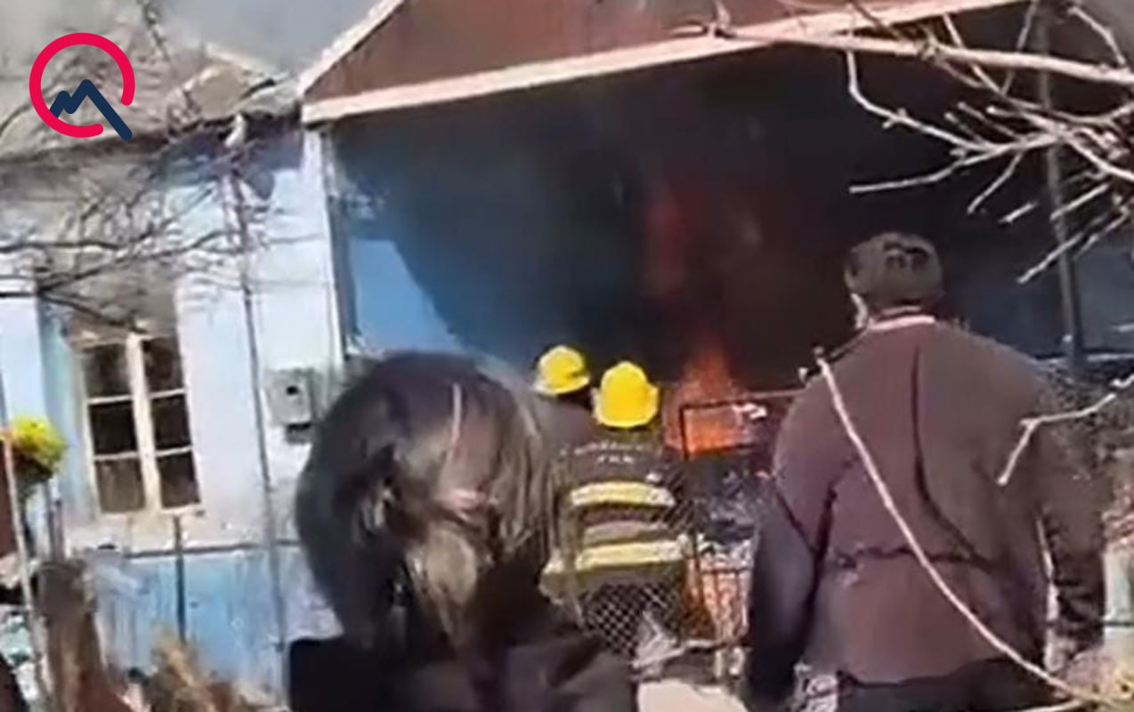 Ağcabədidə 4 otaqlı ev əşyaları ilə birlikdə yandı &ndash; FOTO