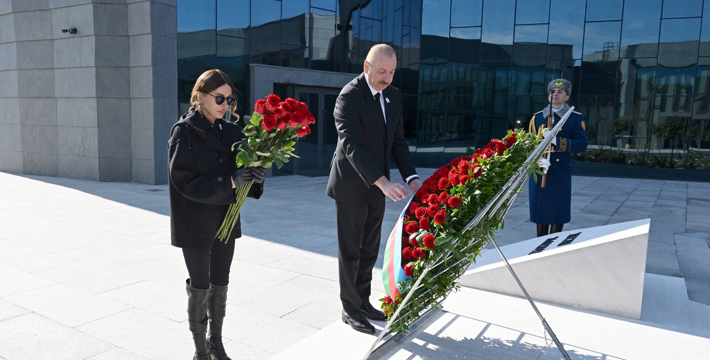 Prezident və birinci xanım Xocalı Soyqırımı Memorialının açılışında - FOTO/VİDEO Prezident və birinci xanım Xocalı Soyqırımı Memorialının açılışında - FOTO/VİDEO