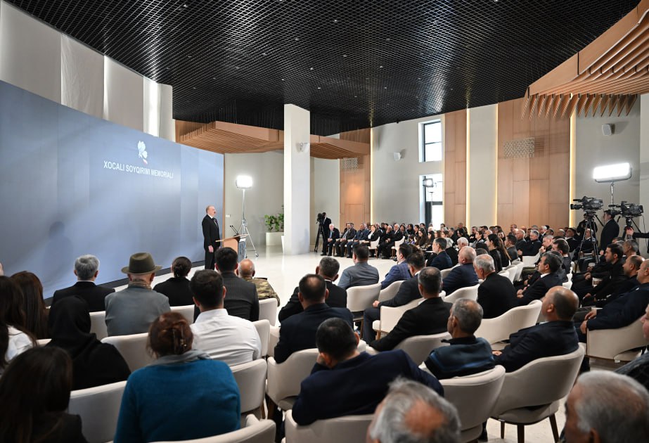 Prezident: Ermənistan dövlətinin vəhşiliklərini heç vaxt unutmamalıyıq