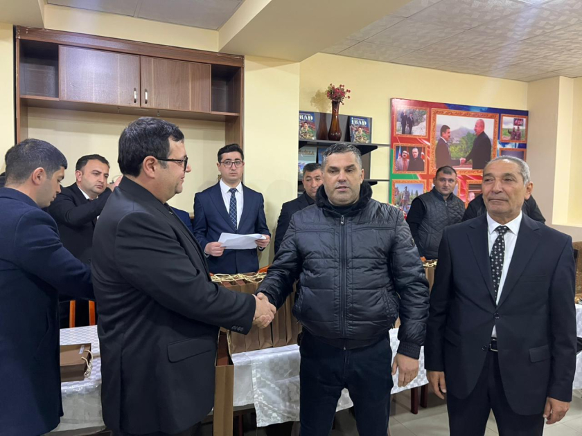 Xocavənd şəhərində 41 ailəyə evlərinin açarları təqdim olundu – FOTO Xocavənd şəhərində 41 ailəyə evlərinin açarları təqdim olundu – FOTO