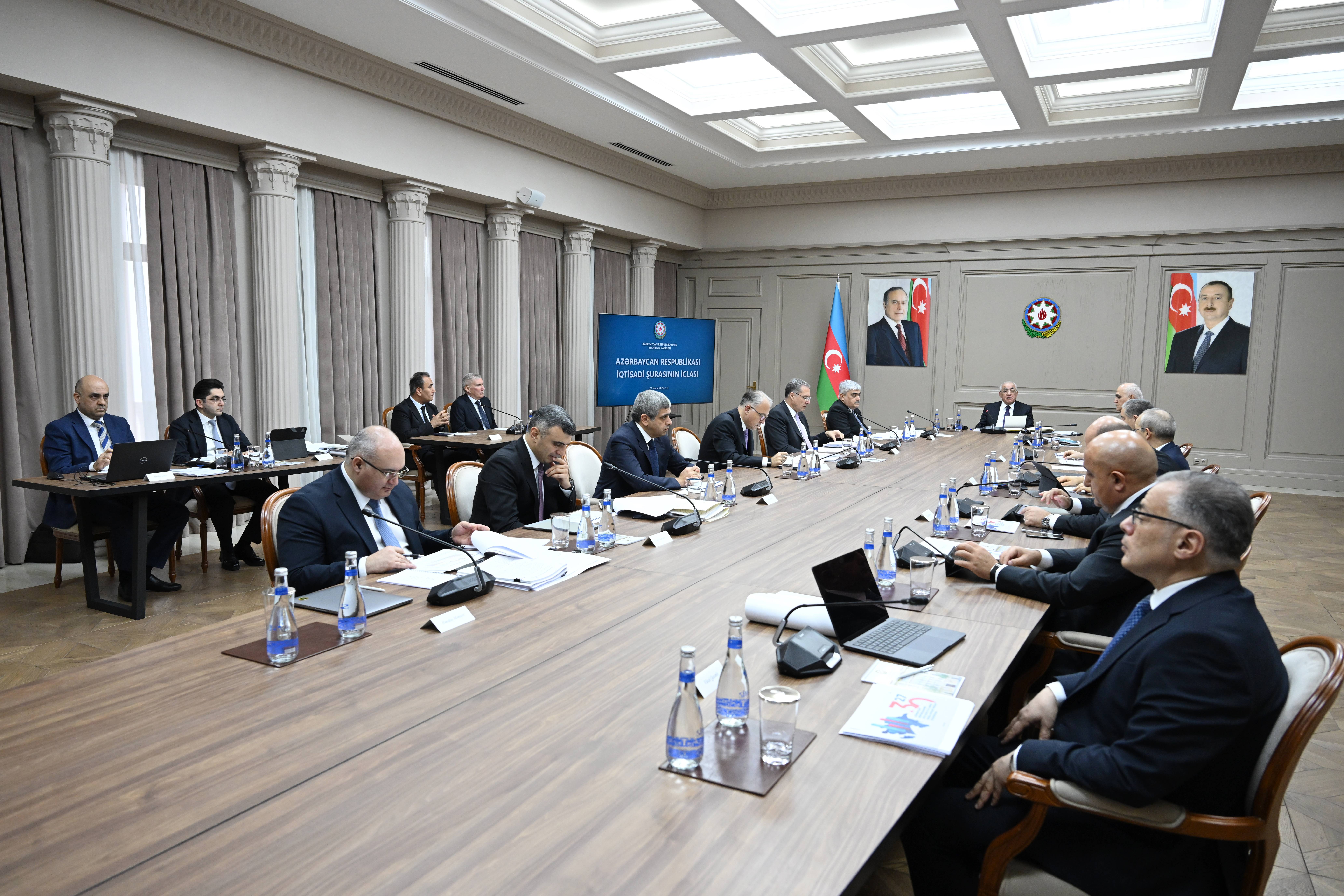 İqtisadi Şuranın növbəti İCLASI &ndash; Bu məsələlər müzakirə olundu &ndash; FOTO