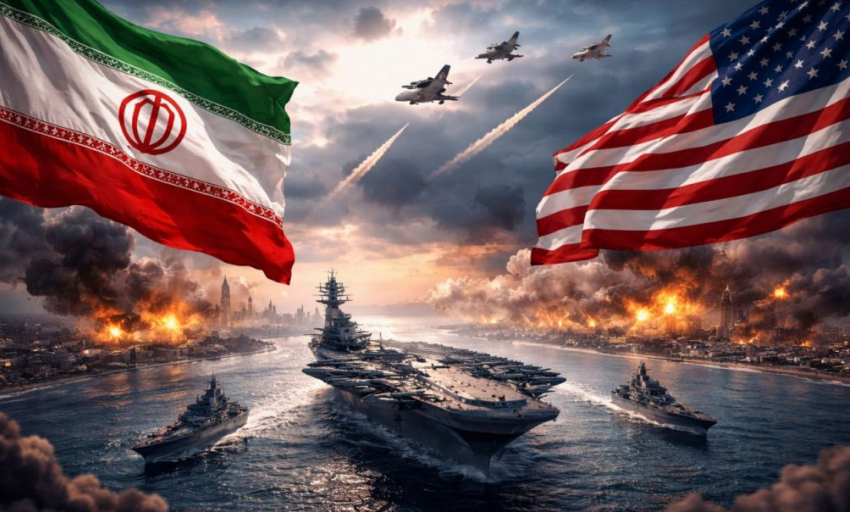 Yaxın Şərqdə gərginlik artır - ABŞ İranı dronlarla HƏDƏLƏYİR - VİDEO