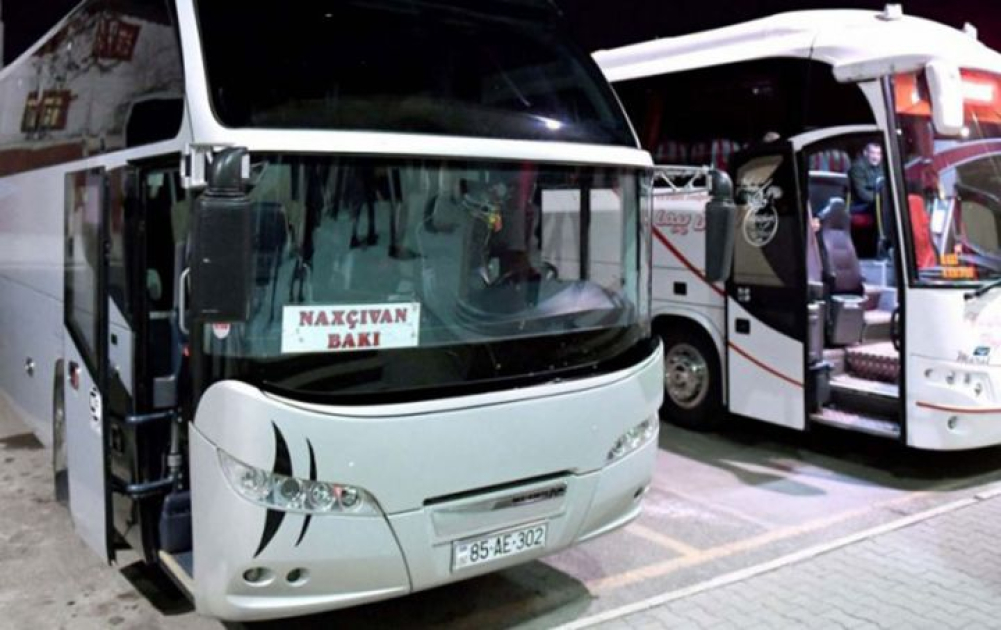 Bakı-Naxçıvan-Bakı avtobus reysləri dayandırılıb Bakı-Naxçıvan-Bakı avtobus reysləri dayandırılıb