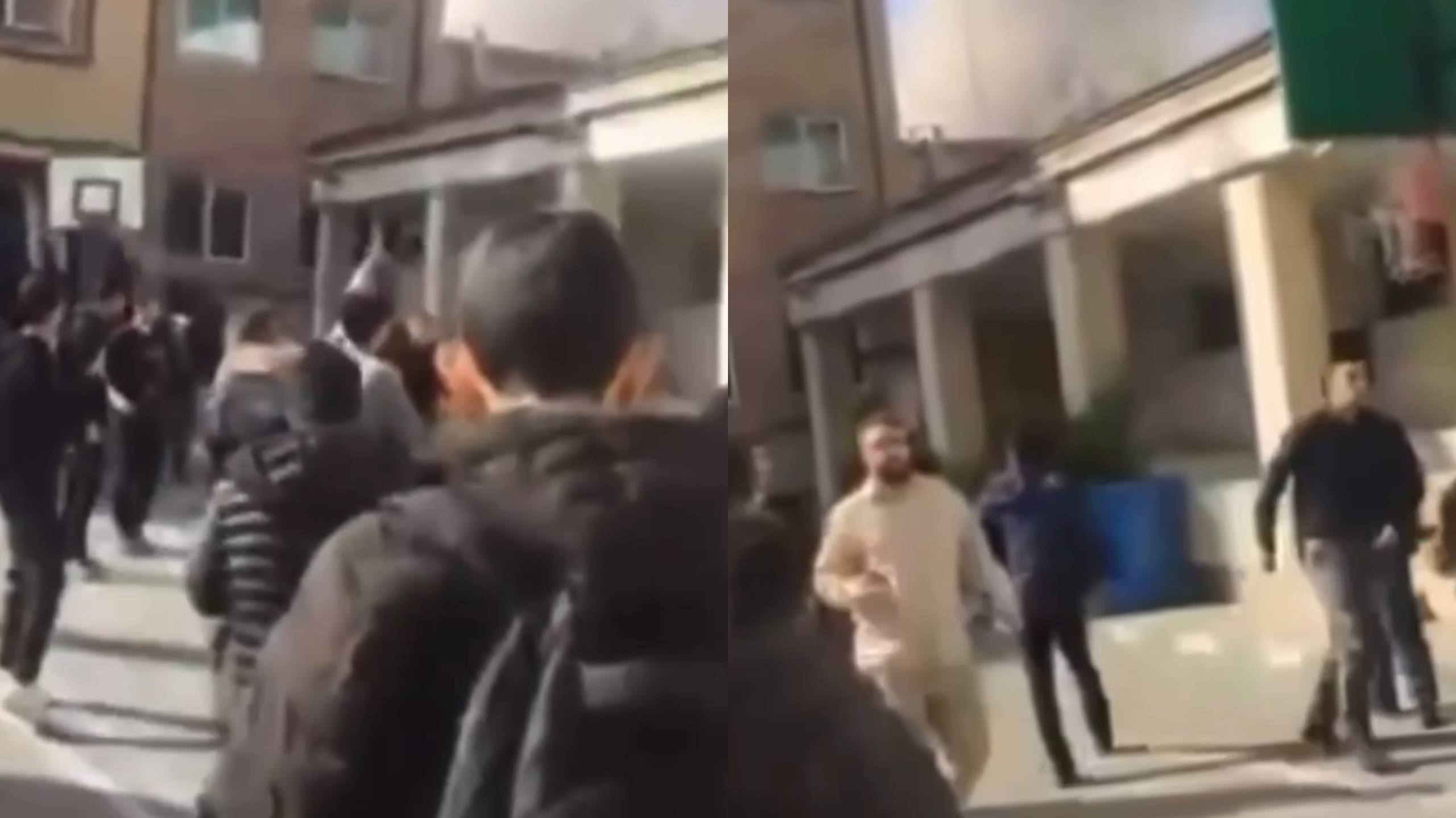 İranda məktəblilər İsrailin hücumlarına sevinir - VİDEO