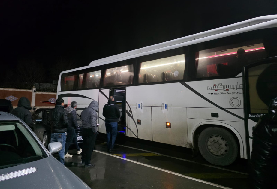 Bakıdan gedən avtobus İran ərazisini keçməklə Naxçıvana çatdı