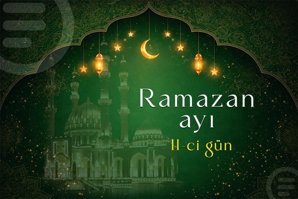 Ramazan ayının on birinci gününün iftar vaxtı - FOTO