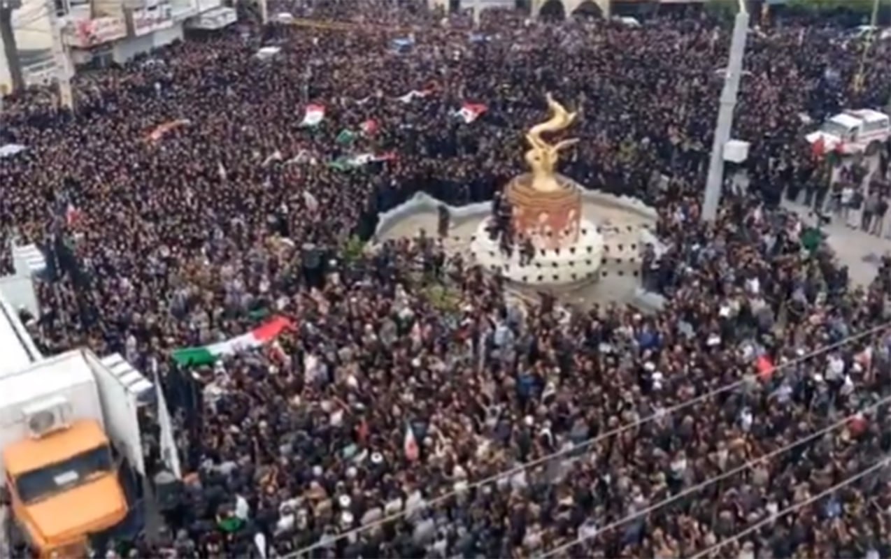 İranda 168 şagirdin dəfn mərasimi keçirilir – VİDEO İranda 168 şagirdin dəfn mərasimi keçirilir – VİDEO