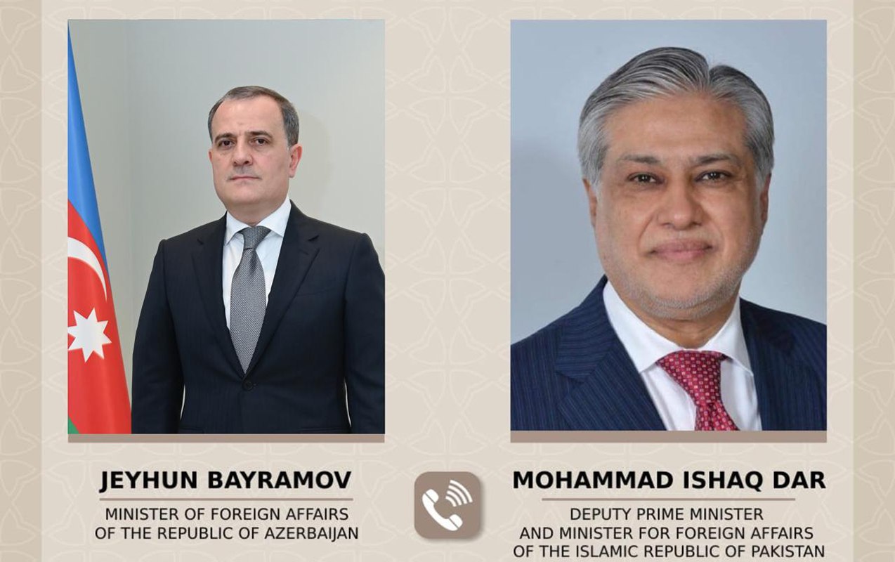 Ceyhun Bayramov pakistanlı həmkarı ilə regiondakı vəziyyəti müzakirə etdi Ceyhun Bayramov pakistanlı həmkarı ilə regiondakı vəziyyəti müzakirə etdi