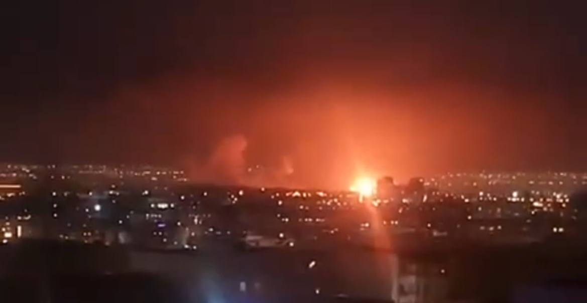 Tehrana raket zərbələri endirilir - VİDEO