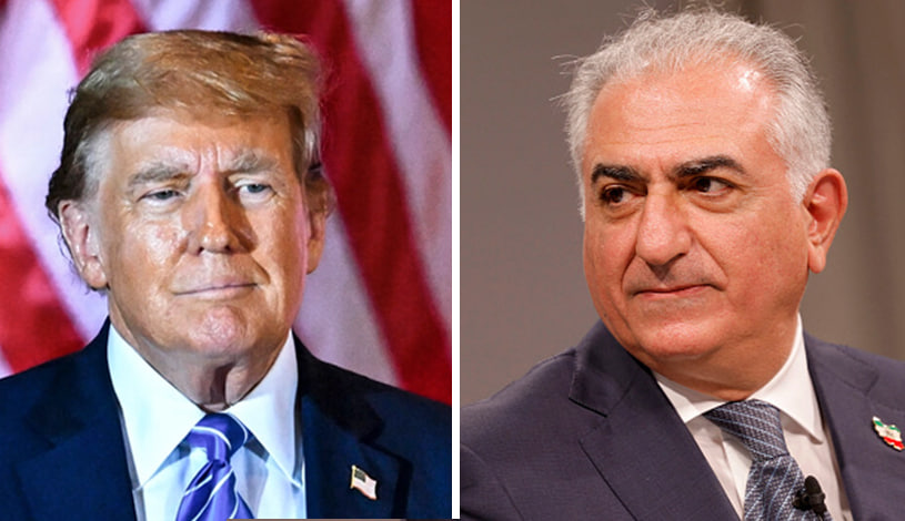 Tramp Rza Pəhləvinin İrana rəhbərliklə bağlı təklifi dəstəkləmədi Tramp Rza Pəhləvinin İrana rəhbərliklə bağlı təklifi dəstəkləmədi