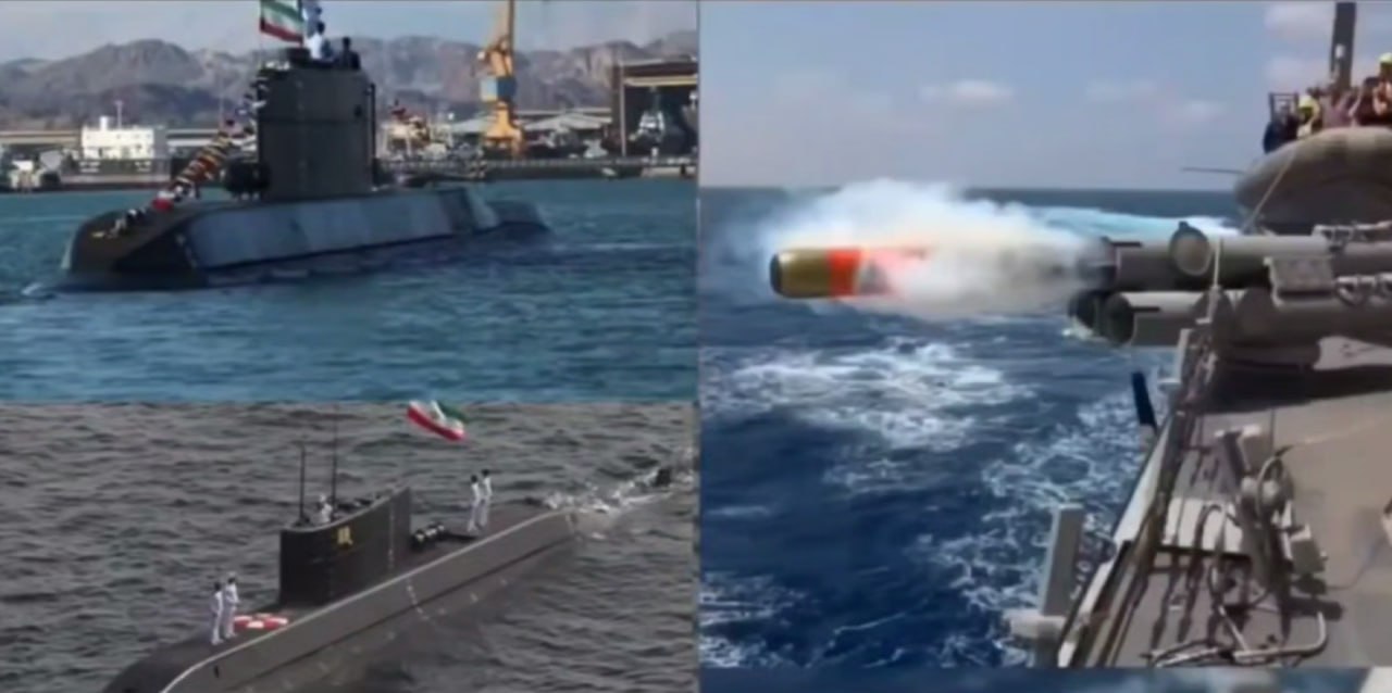 ABŞ İranın sualtı qayığını belə batırdı &ndash; VİDEO