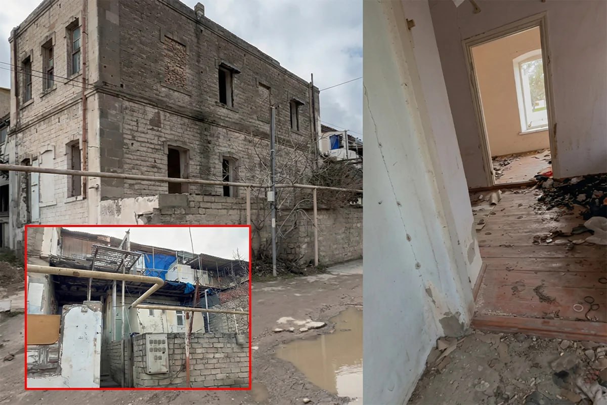 Qorxu içində keçən 4 il: "Bina sökülsə də, işlər yarımçıq qalıb" - VİDEO Qorxu içində keçən 4 il: "Bina sökülsə də, işlər yarımçıq qalıb" - VİDEO