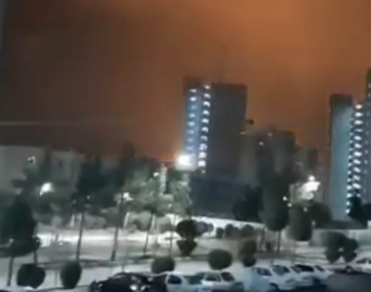 İsrail Tehranda SEPAH bazalarına hücum edir - VİDEO