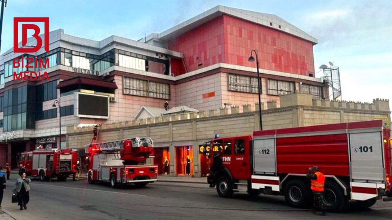 "Xəmsə Park"da YANĞIN &ndash; FOTO