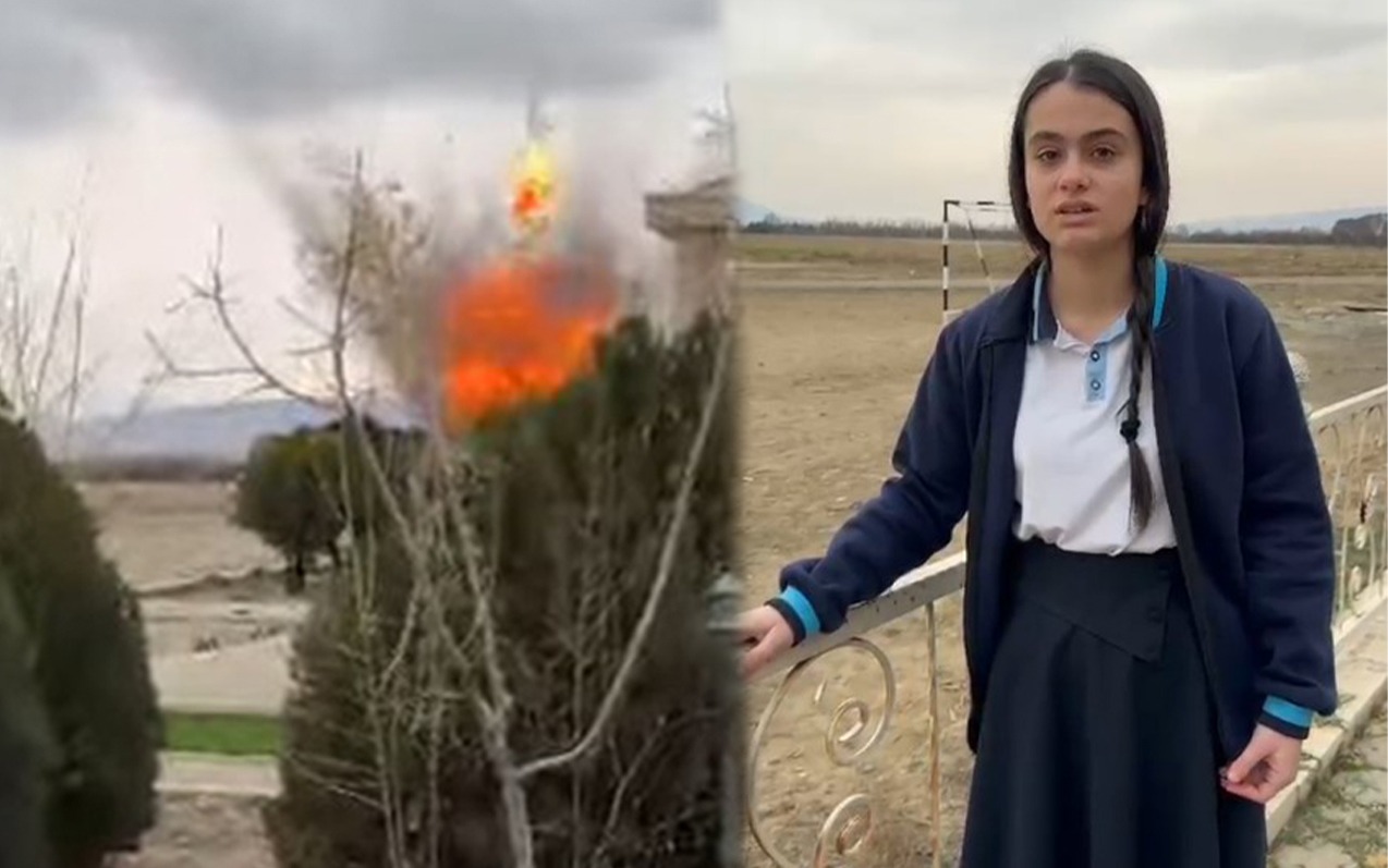 Naxçıvan məktəblisindən Təbrizə, Zəncana təsirli sözlər: &ldquo;Mənim səsim olun!&rdquo; - VİDEO