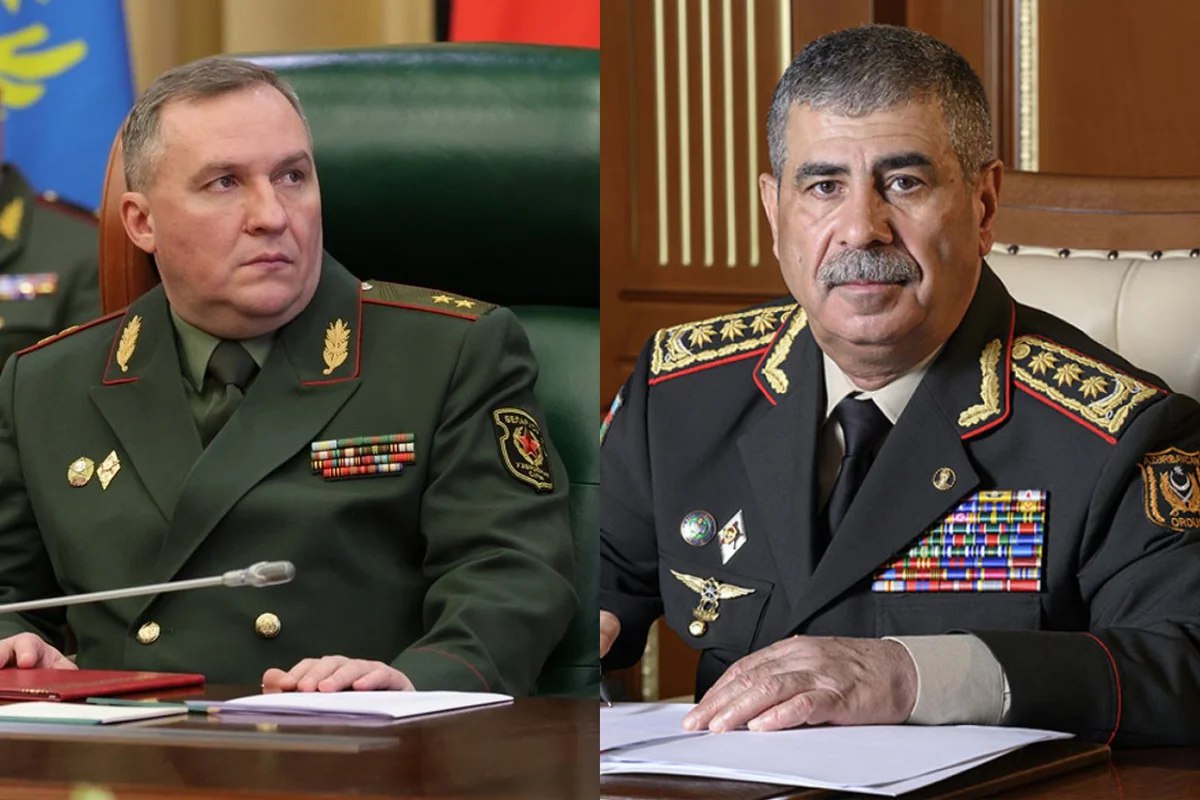 Zakir Həsənov belaruslu həmkarı ilə İranın Naxçıvana PUA hücumlarını MÜZAKİRƏ ETDİ