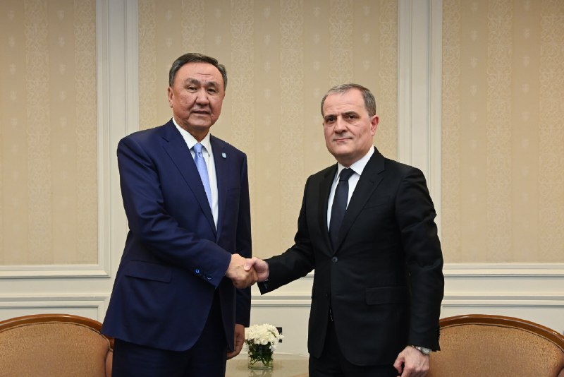 Ceyhun Bayramov TDT-nin Baş katibi ilə İranın Naxçıvana dron hücumlarını müzakirə etdi - FOTO