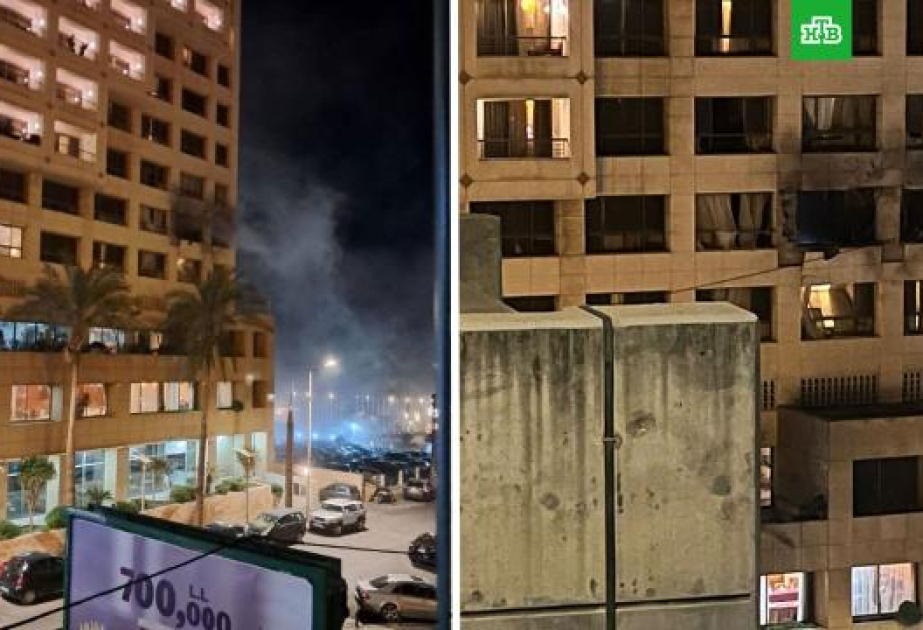 Beyrutda hotelə hücum: 3 ölü, 9 yaralı var - VİDEO