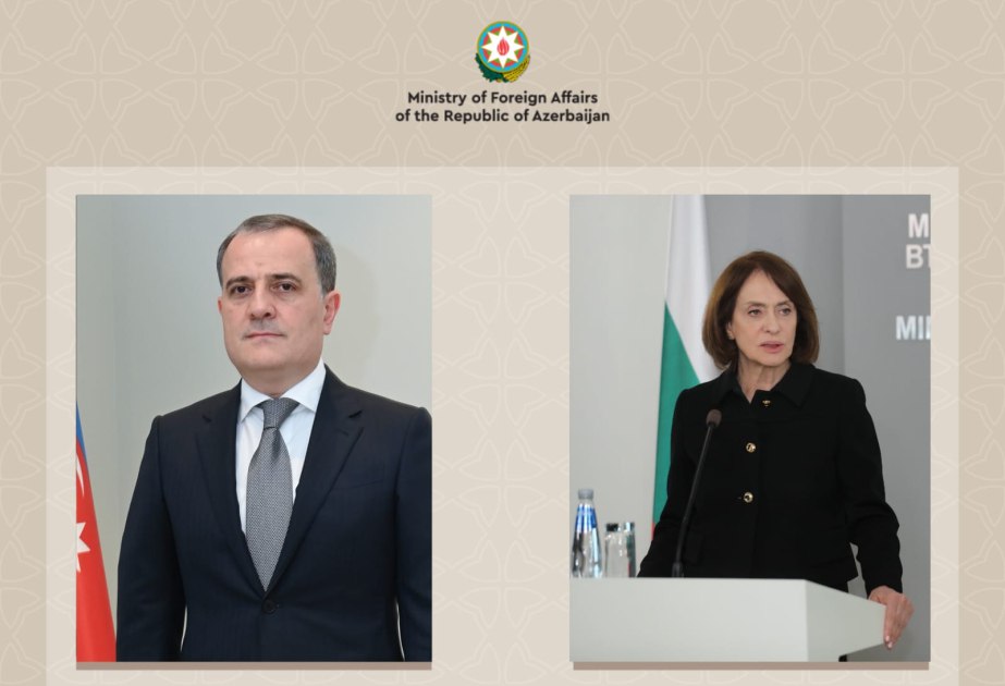 Ceyhun Bayramov bolqarıstanlı həmkarına dəstəyə görə təşəkkür etdi