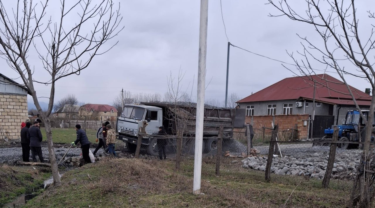 Zaqatalanın Dağlı kənd sakinlərindən çoxlarına örnək - FOTO