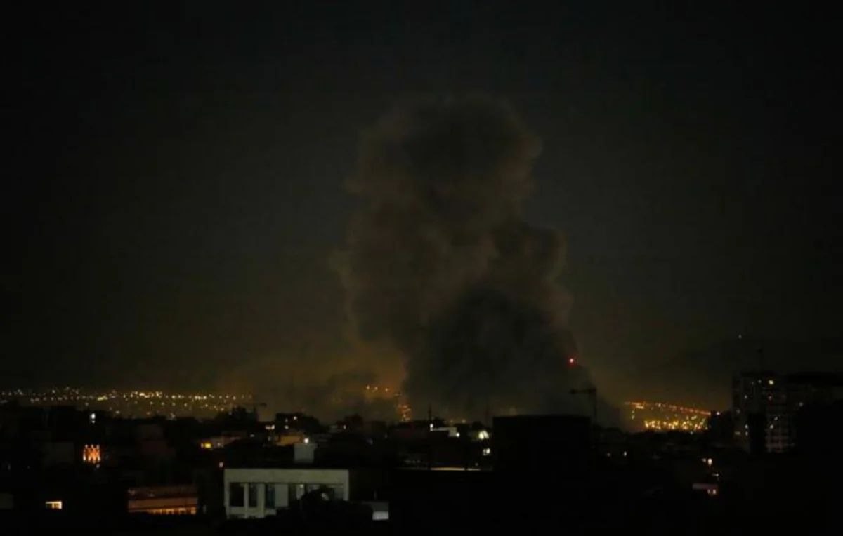 Tehranda yeni partlayışlar oldu - VİDEO