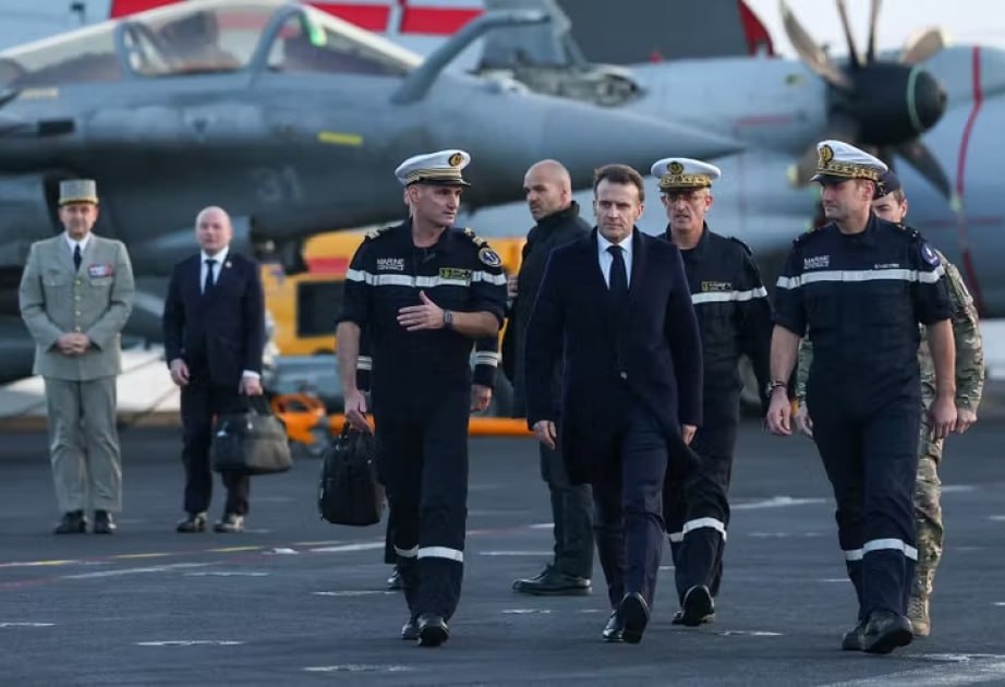 Makron: &ldquo;Biz Yaxın Şərq münaqişəsində iştirak etmirik&rdquo;