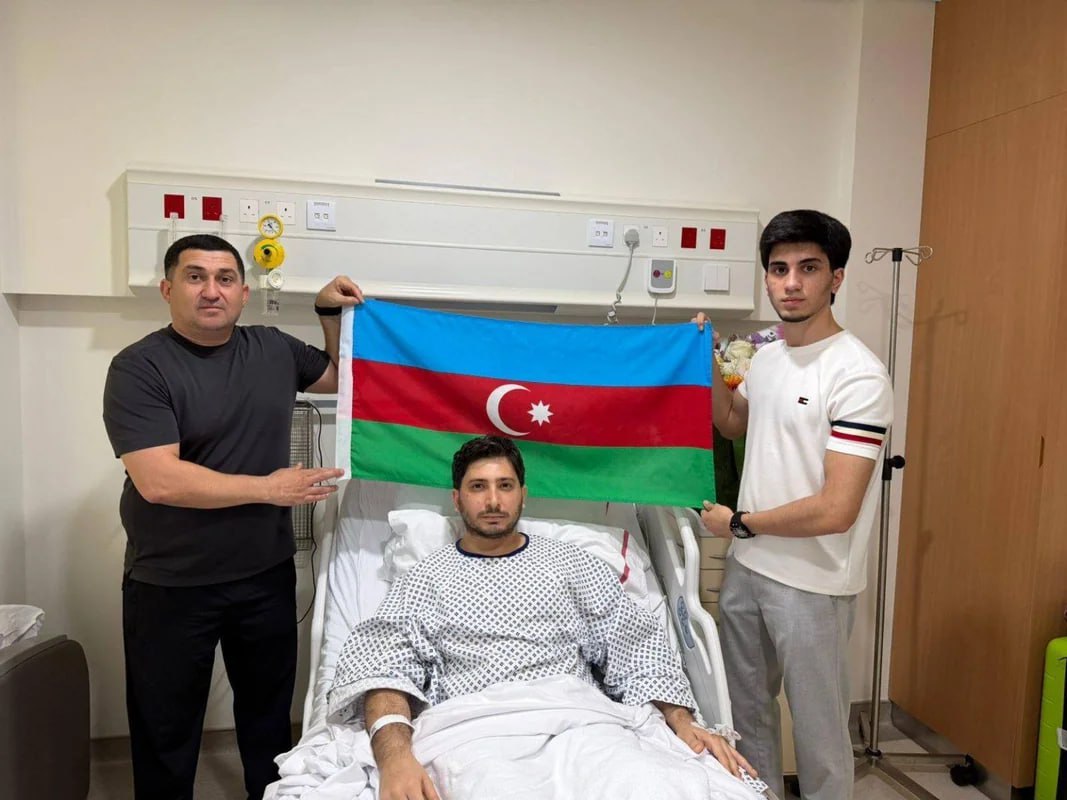 Dubayda xəsarət alan Azərbaycan vətəndaşının SON DURUMU