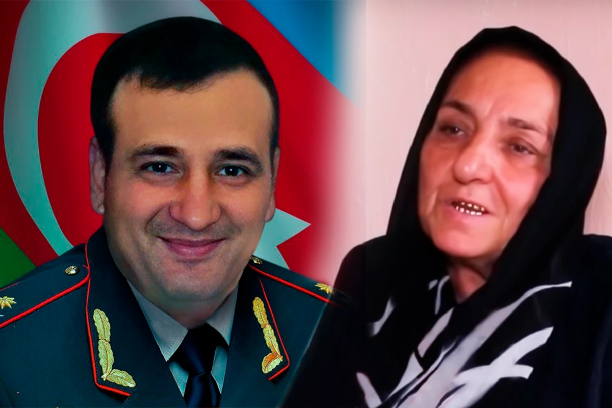 Şəhid general Polad Həşimovun anası təyyarədə belə QARŞILANDI - VİDEO