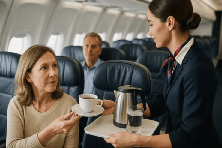 Təyyarələrdə çay və su istədikdə 2 dəfə düşünün – Dəhşətli araşdırma Təyyarələrdə çay və su istədikdə 2 dəfə düşünün – Dəhşətli araşdırma