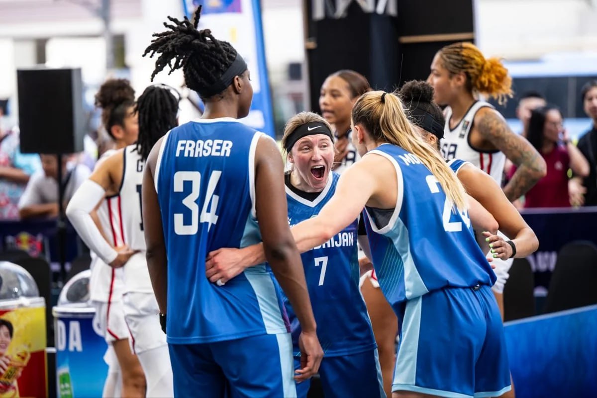 Azərbaycanın 3x3 basketbol millisi FIBA Çempionlar Kubokunda gümüş medal QAZANDI