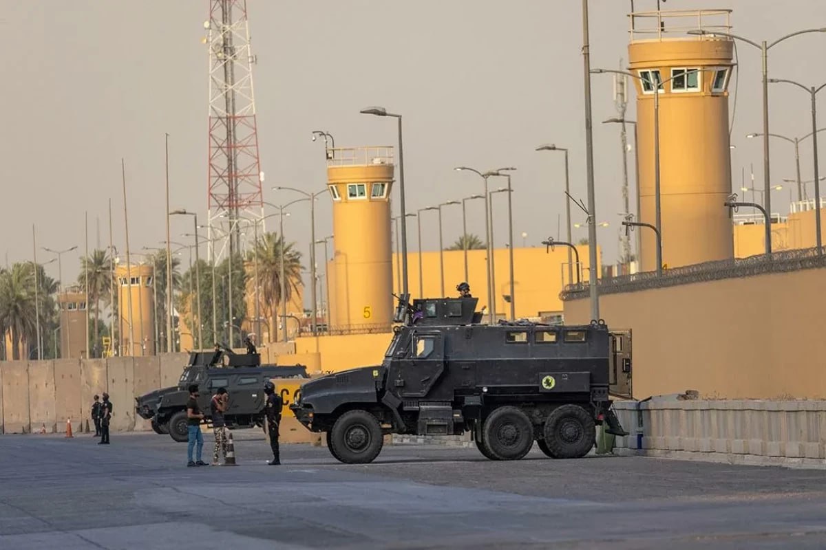 Bağdadda ABŞ səfirliyinin logistika mərkəzi atəşə tutuldu