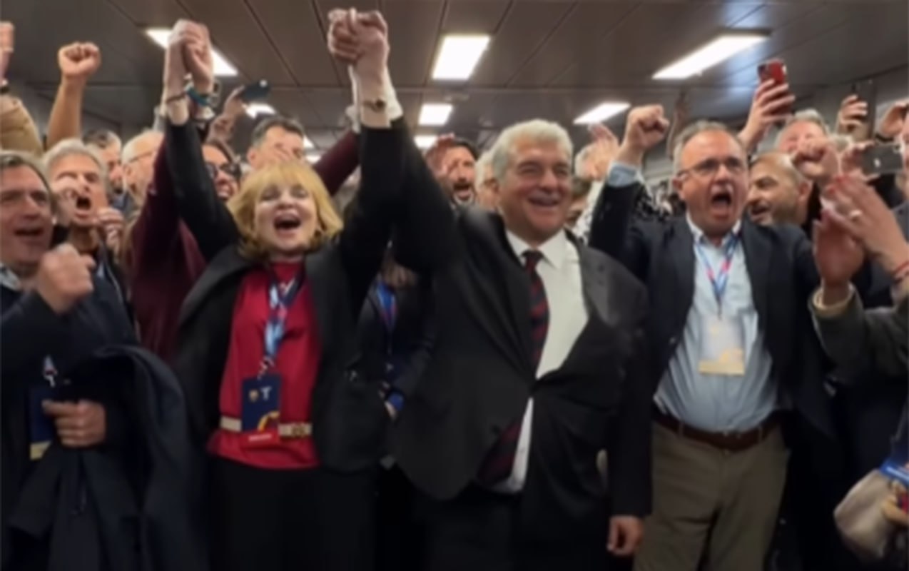 Laporta 3-cü dəfə &ldquo;Barselona&rdquo;nın prezidenti seçildi - VİDEO