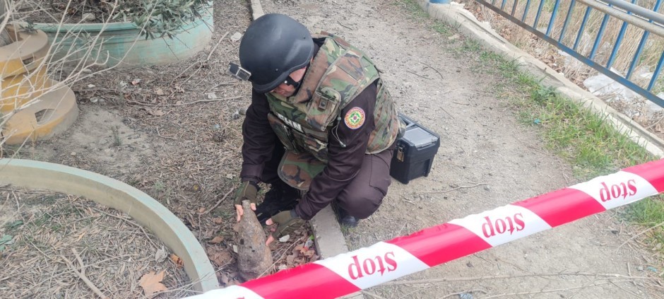 Sumqayıtda sursat tapıldı &ndash; VİDEO