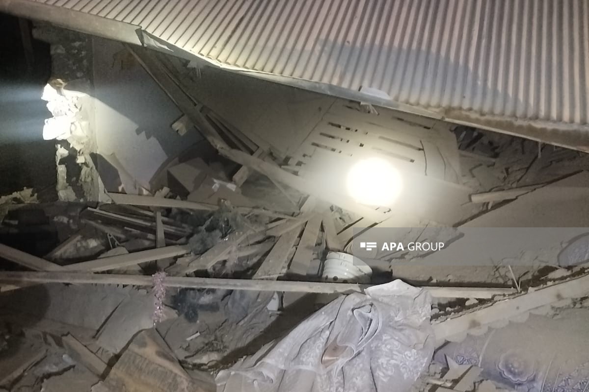 Tovuzda PARTLAYIŞ - 3 yaralı Bakıya gətirildi - FOTO/VİDEO