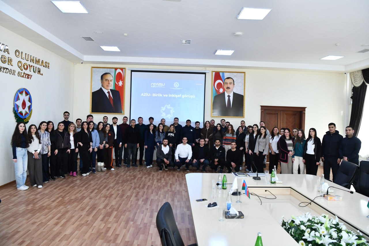 ADNSU-nun gənc müəllimlərinin iştirakı ilə keçirilən &ldquo;AZİU-Birlik və inkişaf görüşü&rdquo;ndə universitetin Strateji İnkişaf Planı müzakirə olunub &ndash; FOTO