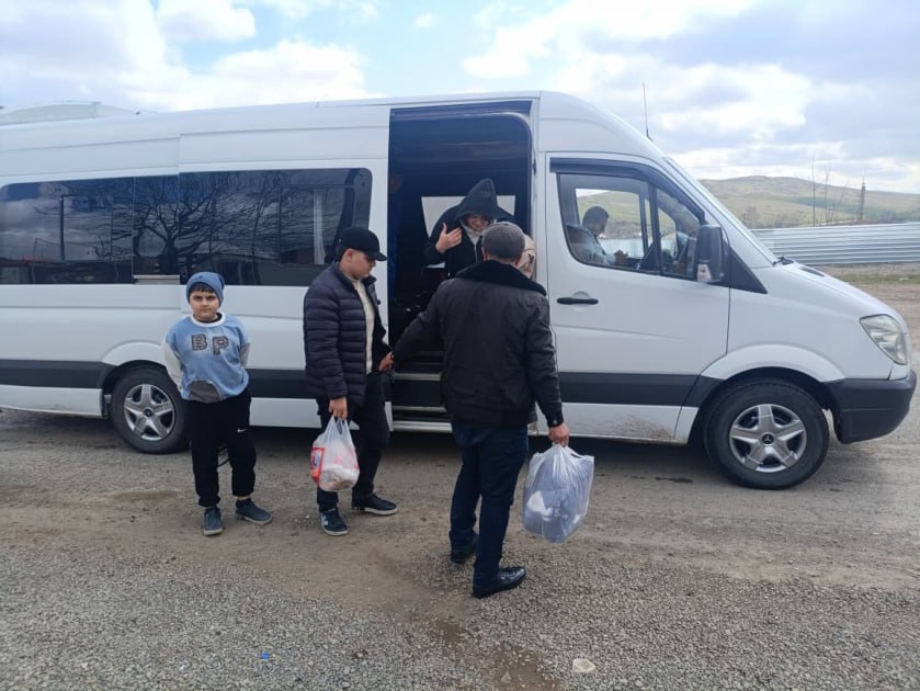 Növbəti köç karvanı Xocavənd kəndinə çatdı - FOTO
