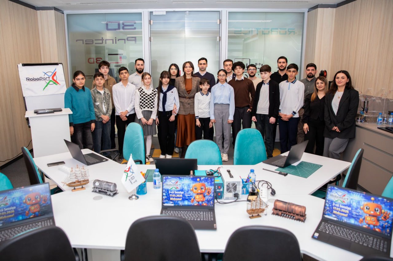 Bakı Limanında &ldquo;RoboPort&rdquo; layihəsinin üçüncü sessiyasına start verilib &ndash; FOTO