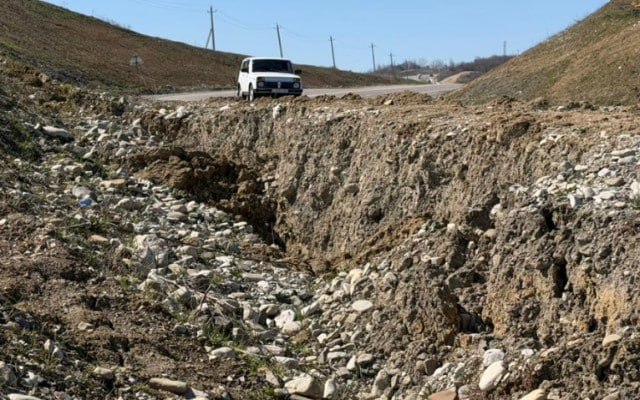 Muğanlı-İsmayıllı yolunda sürüşmə olub