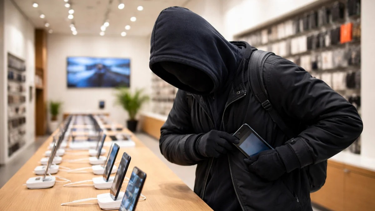 Bayram günü telefon dükanına girib OĞURLUQ etdi - ANBAAN VİDEO Bayram günü telefon dükanına girib OĞURLUQ etdi - ANBAAN VİDEO