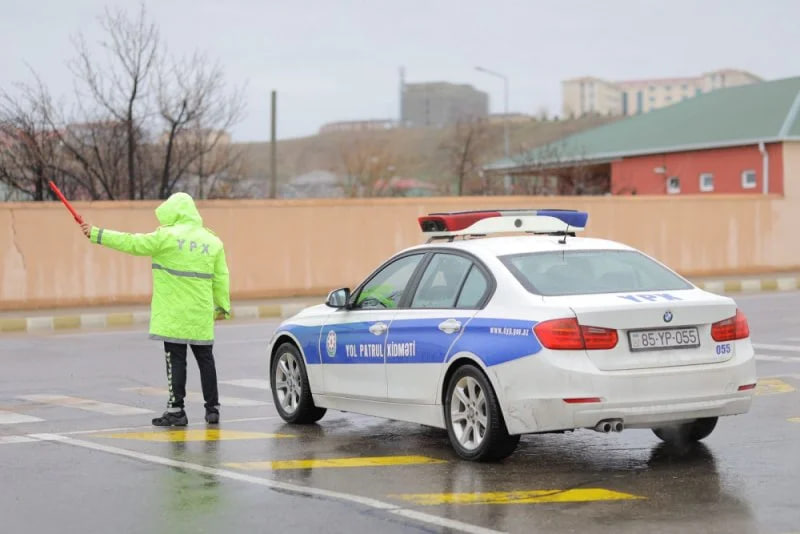 Yol Polisindən yağıntılı hava şəraiti ilə bağlı MÜRACİƏT